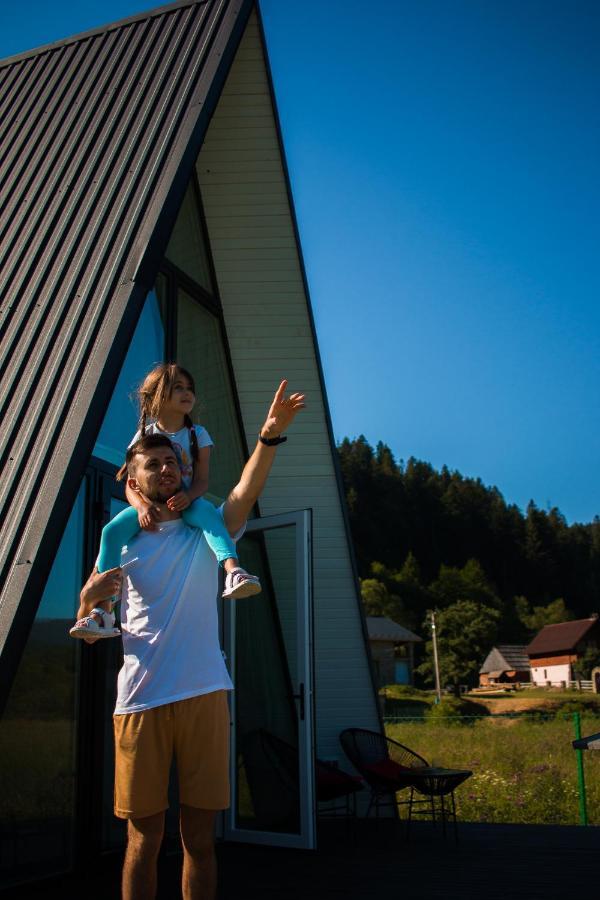 Mountains Hut Villa Mykulychyn Exterior photo